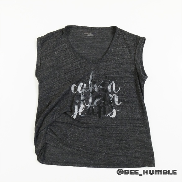 🚺CALVIN KLEIN Muscle Tee - Picture 1 of 5